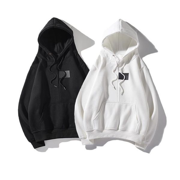 

box logo мужские толстовка hip hop luxury mens конструктора толстовки высокого качества мужчины женщины толстовка с длинным рукавом m-xxl, Black