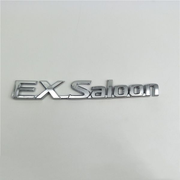 

for nissan sunny b15 ex saloon silver chrome emblems logo rear trunk nameplate