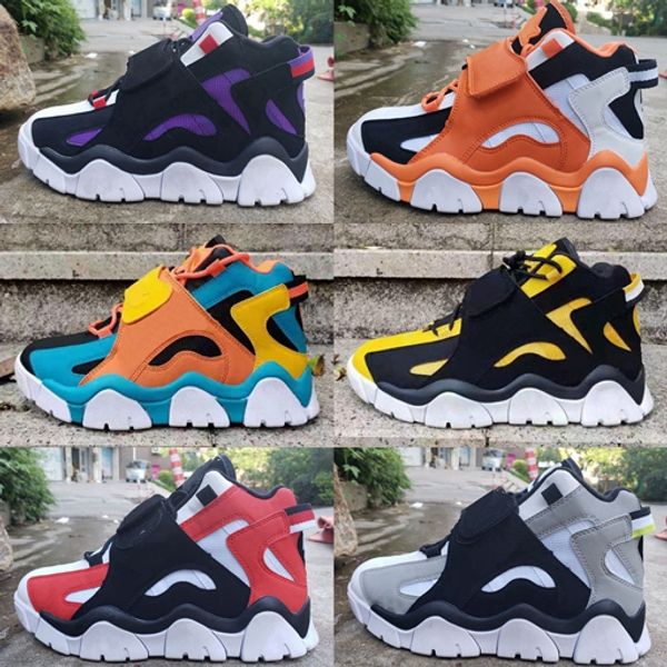 

barrage mid qs basketball shoes raptors hyper grape classic cabana grey mens women 2019 designer sport sneakers trainers des chaussures, White;red