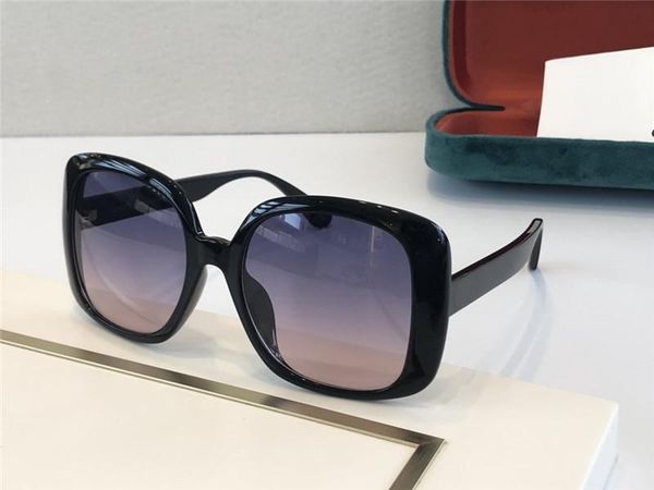 

women luxury designer sunglasses leisure most popular square vintage fashion brand design men sunglass 0714s, White;black