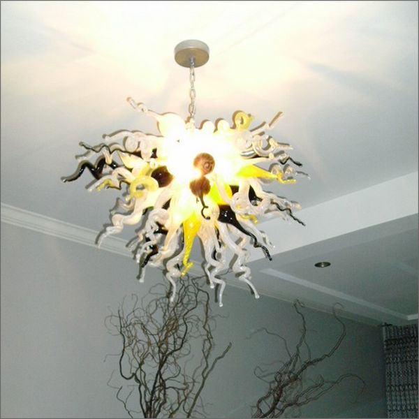 

traditional type home decoration hand blown glass crystal chandelier tiffany style 100% wedding decorative pendant lights