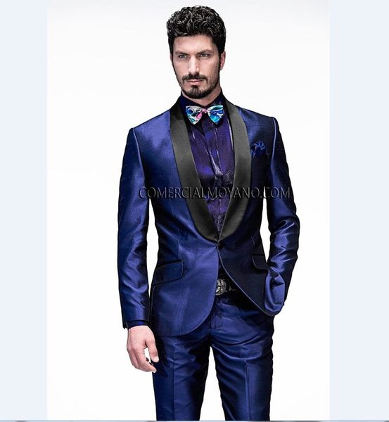 

popular one button groomsmen shawl lapel groom tuxedos groomsmen man suit mens wedding suits bridegroom (jacket+pants+tie) b226, Black;gray