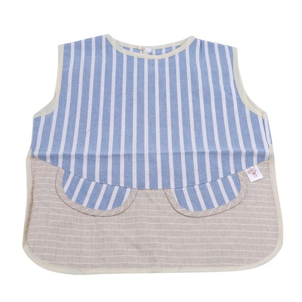 

Fashion Stripe Baby Bibs Cotton Linen Newborn Bandanas Feeding For Baby Burp Cloths Girls Boys Saliva Towel Printing Apron Bib