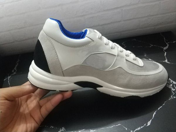 

New luxury france brand uede leather ca ual hoe women de igner neaker genuine fa hion mixed tenni color neaker hoe chau ure