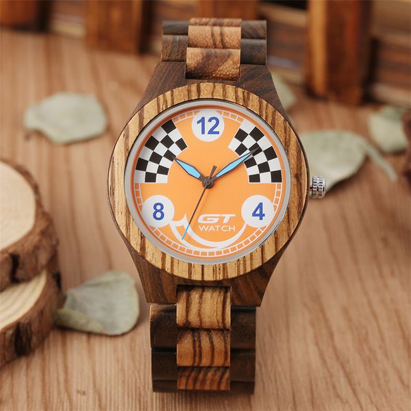 

sport men's wood watch quartz timepiece natural wooden bangle watch band luxury male watches gifts reloj masculino, Slivery;brown