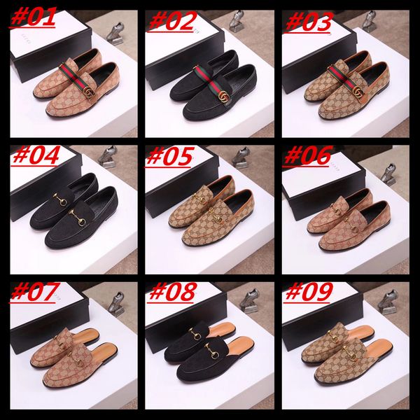 

dress shoes plus size 38-48 luxury men casual loafers silver black diamond rhinestones loafers rivets shoes wedding party shoes, Black;red