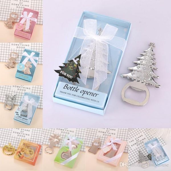 

christmas series beer bottle opener snowman bell xmas tree milk bottle pumpkin opener xmas wedding favor gifts opener
