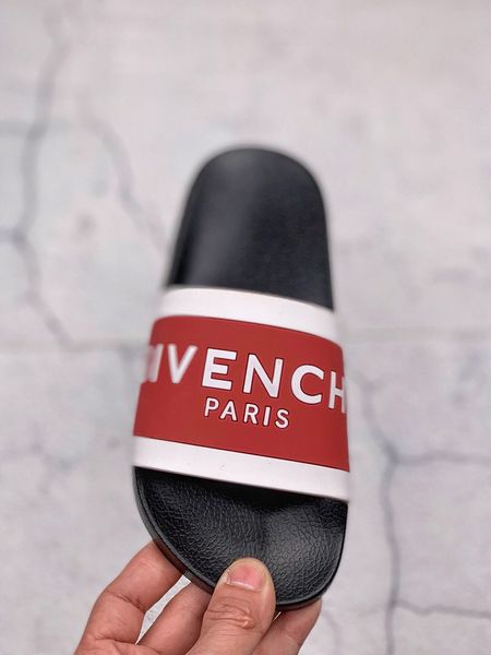 

with box 19ss new hommes luxury designer paris given sandals chy fashion men women sliders summer beach slippers outdoor shoes