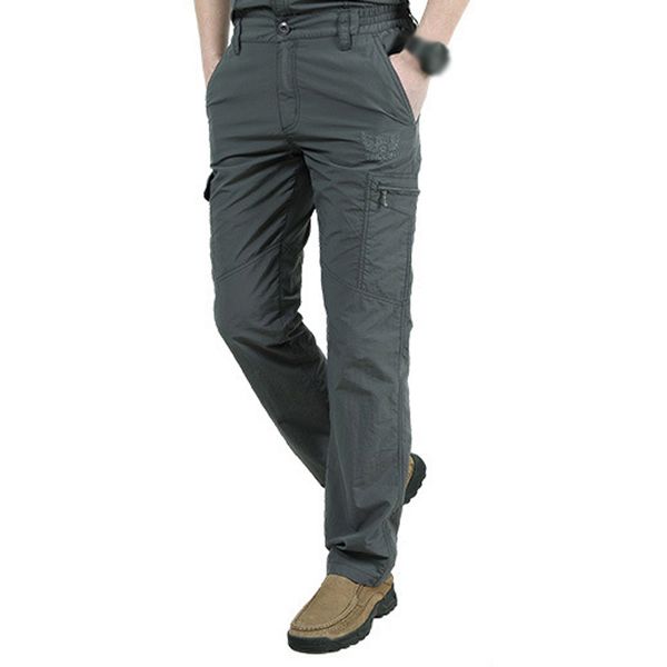

men's pants fashion work mid waist casual slim fit solid color male trousers autumn winter party solid formal, Black