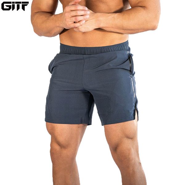 

running shorts gitf 2021 summer jogging sports fitness quick dry mens workout jogger gym training men, Black;blue