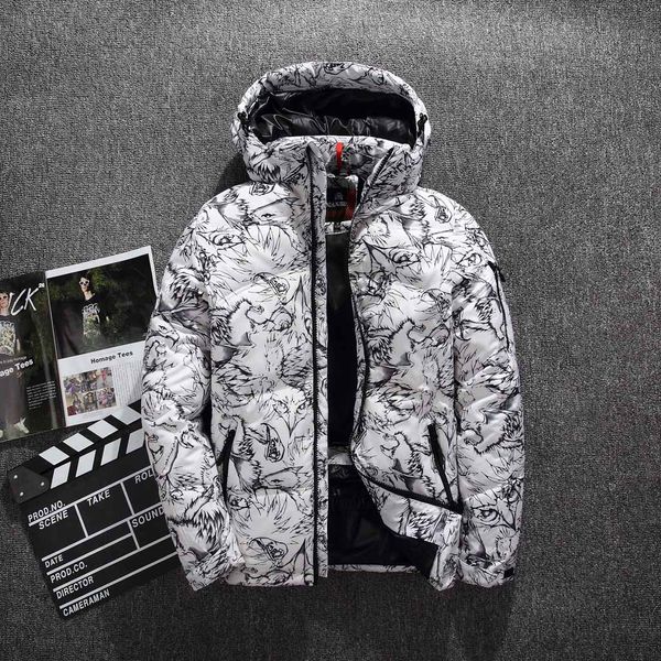 

fashion men's parka 2019 autumn brand winter jacket casual pocket button thermal men parkas outerwear coat windbreaker, Black