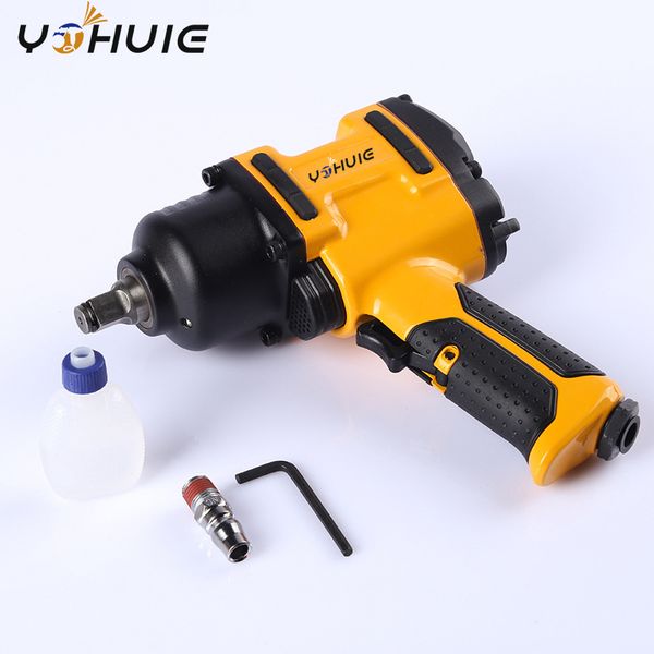 

yohuie воздуха гайковерт пневматический 1/2" 7500rpm/ 1000н.м удара гаечный ключ большой крутящий момент пневматический рукав инструменты