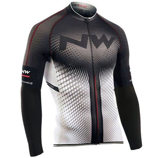 

spring autumn cycling jerseys men bicycle sportswear breathable cycle downhill mtb reflective long sleeve clothing bike shirts, Black;red