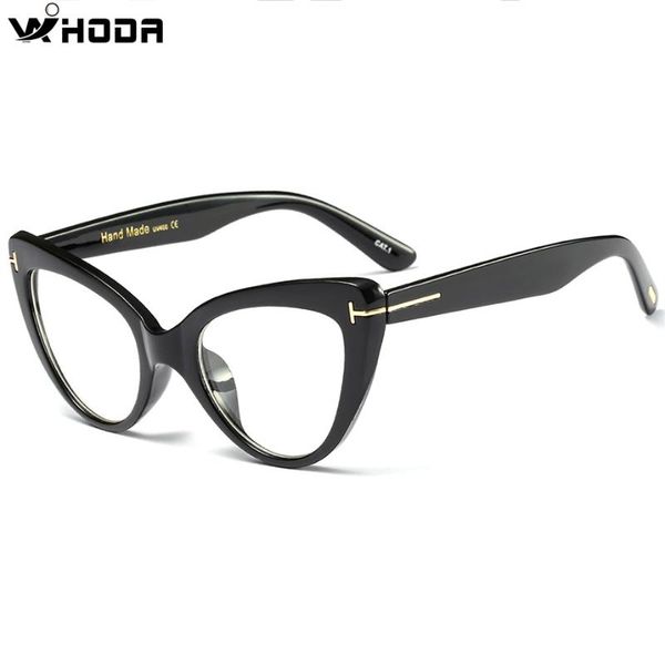 

2020 ins special oversized cat eyes women plastic optical glasses frames , black frame for myopia, hyperopia prescription f0224, Silver