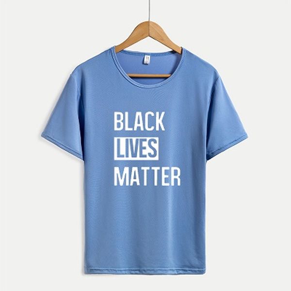 

black lives matter t-shirts womens new arrival short sleeve t-shirts mens letter print womens casual outsoorwears oversize sale, White;black