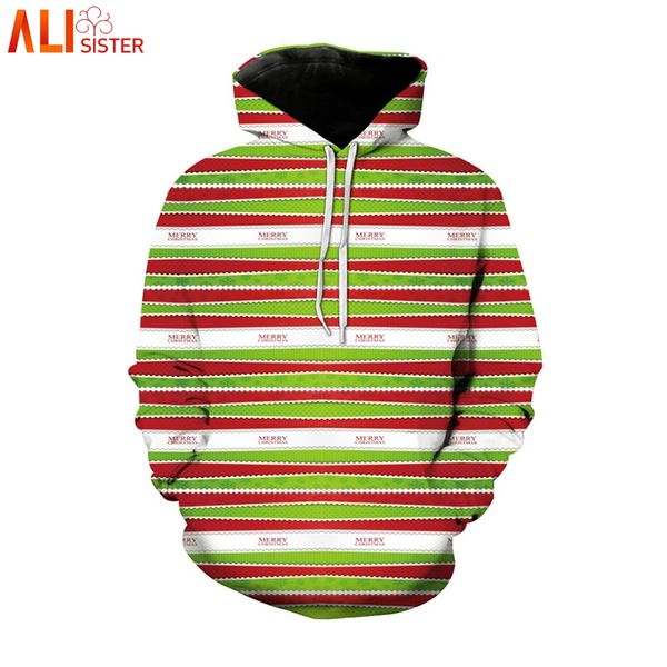 

alisister eur size mens hoodies christmas gifts autumn winter man women casual hooded sweatshirts 3d pullover tracksuit, Black