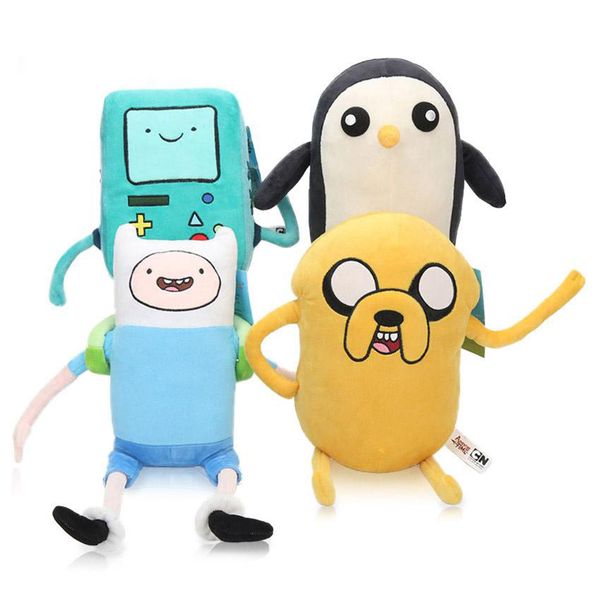 Adventure Time Animali di peluche Giocattoli di peluche Avventura bambino 20-25 cm Plus Animali giocattolo Materiale di cristallo Super Soft finn jack Regali