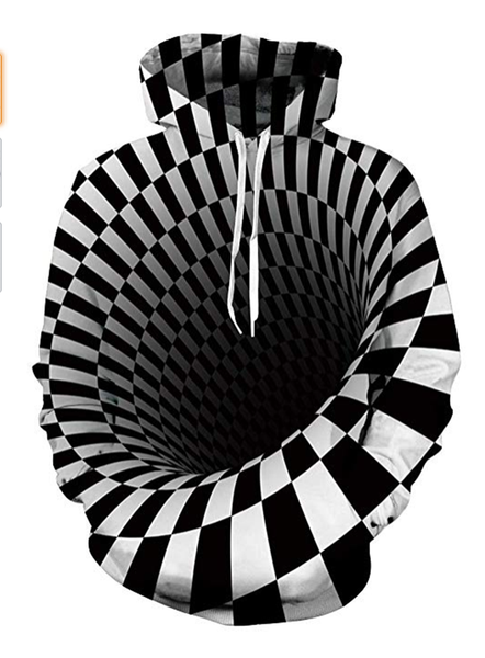 

2019 new hypnotic women/men digital galaxy sweatshirts psychedelic hoodie 3d printing pullover jacket pullover sweater coat a590, Black
