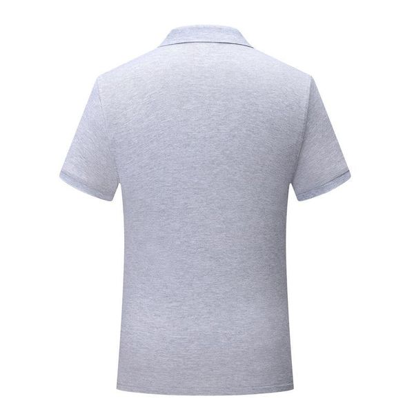 

polo shirt uniform gray sd chongfu 899033new classic solid color short-sleeved men and women with comfortable and breathable, Black