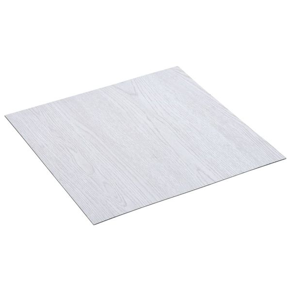 

self-adhesive floorboards 5.11 m white pvc garden sets
