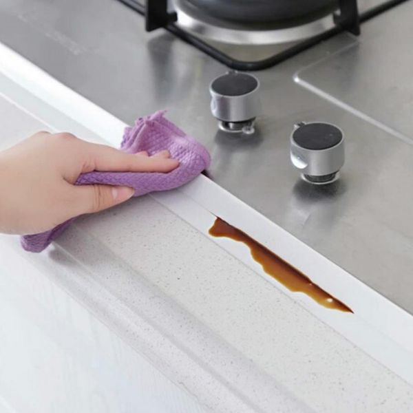 

home bathroom bathtub kitchen wall stickers pvc art sealing strip mold-resistant sealing tape waterproof 3.2mx 3.8cm 3.2m*2.2cm