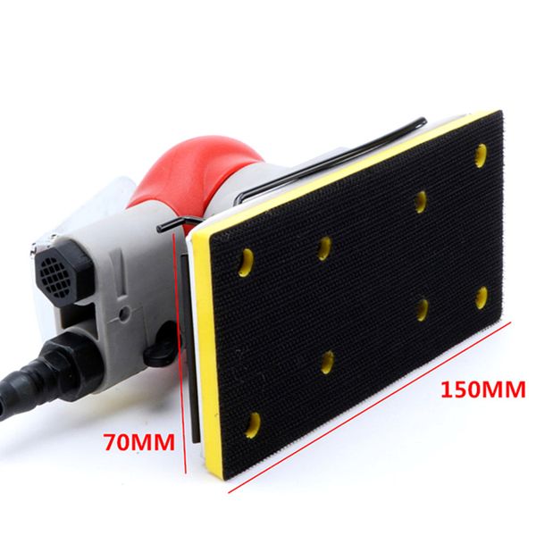 

20331 base for vibration pneumatic sanding machine chassis for air sanding tool wind sander accessories 70x150mm 3 pieces in one