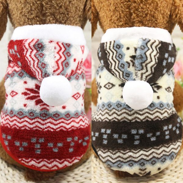 

dog coat pet cat dog christmas snowflake winter warm overalls for dogs clothing dress thicken clothes sports suit for dogs p30