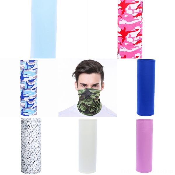 

qr0du 3d cycling headscarf neck scarf bandana face masks windproof face headband skull uv shield ciclismo motorcycle scarfs, Black