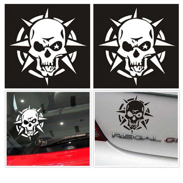 

ghosts evil spirit knight storm skull car stickers funny reflective detor