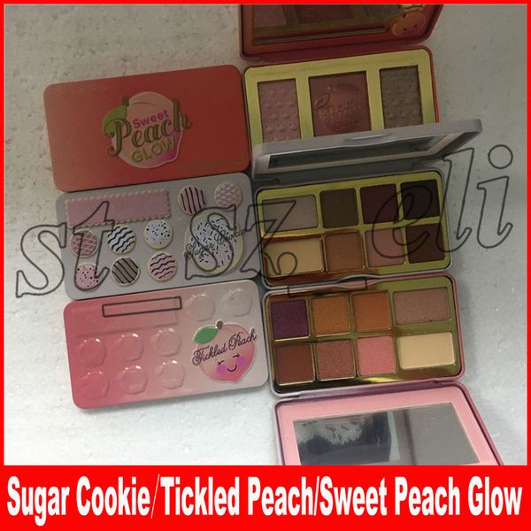 

Sugar Cookie Tickled Peach Sweet Peach Glow Mini 8 colors matte Eyeshadow Make Up Palette Holiday Chirstmas shadows palette