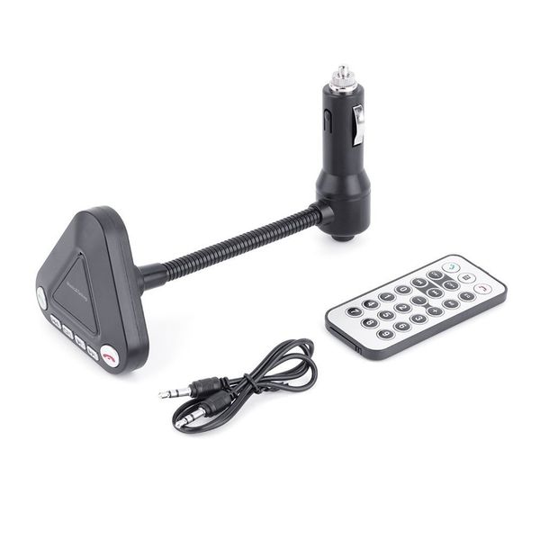 

new car wireless fm transmitter mp3 player usb lcd remote handsselling