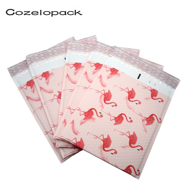 

10x13inch flamingo design poly bubble mailers padded envelopes 260x330mm seal envelope bubble envelope shipping 10pcs