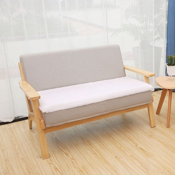 

rownfur искусственный овчины ковер для гостиной кухня ванна напольный коврик диван председатель обложка nordic shaggy ins площадь искусствен