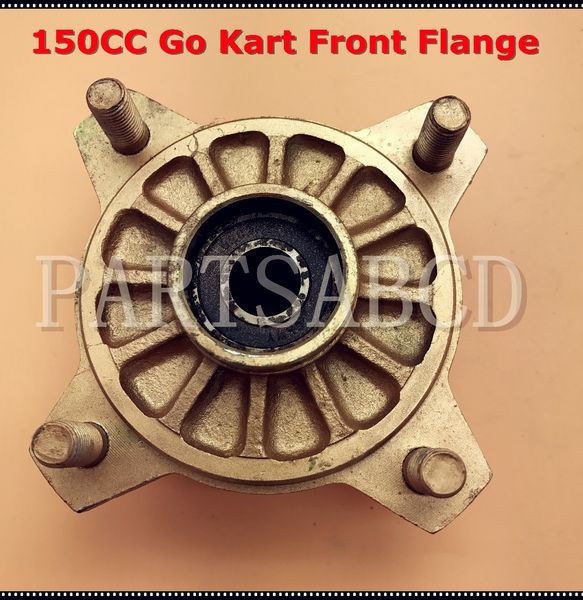 

150cc 250cc atv go kart golden front wheel flange hub for hammerhead shineray gt150 150cc buggy parts