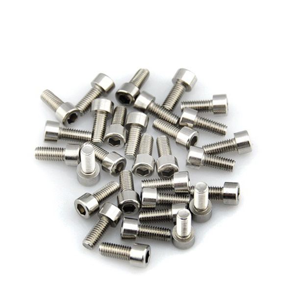 

10pcs/lot cycling bicycle water bottle cage bolts screw m5 luggage rack holder mountain bike outdoor sport accessories parts