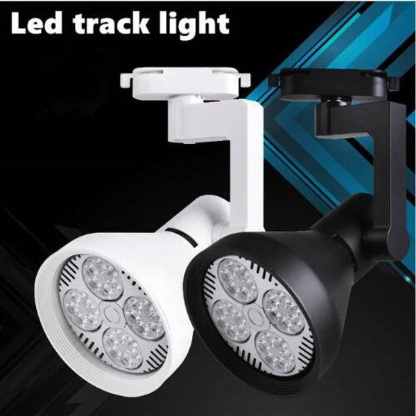 

led track lights 35wcob modern rail wall light ceiling commercial clothes shoes store shop lampada led spot lamp spotlights