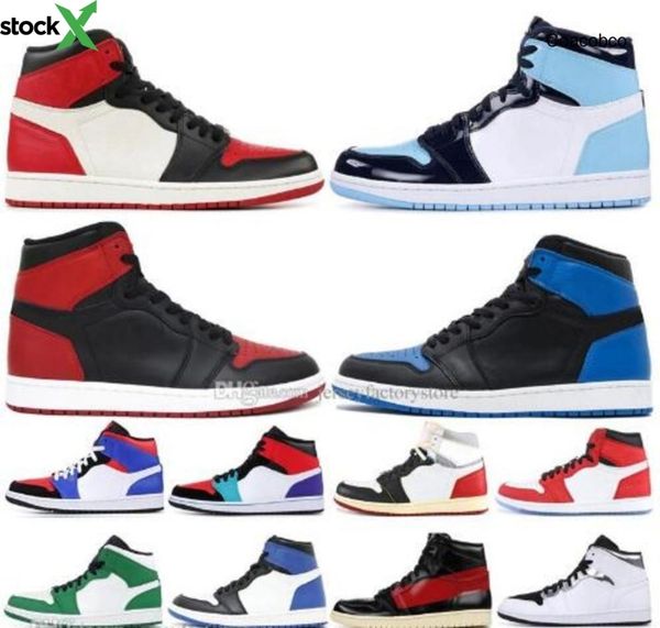 

basketball 1s shoes with box og bred toe chicago banned game royal men 1s 3 shattered backboard shadow multicolor sneakers