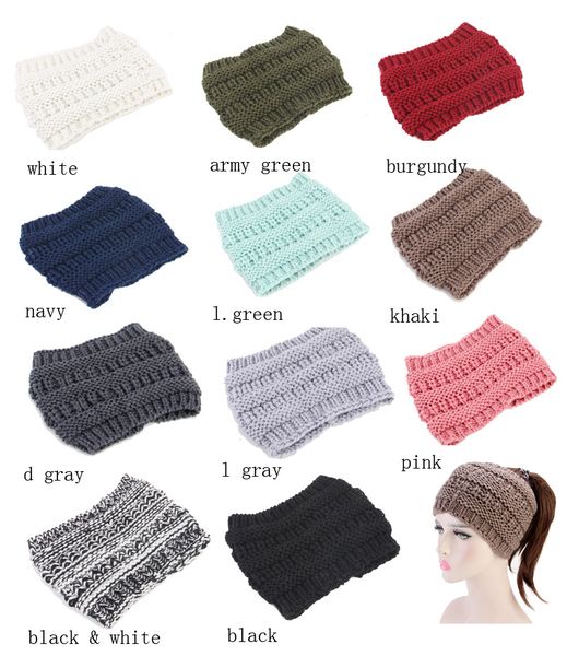 

new women winter solid wide knitting woolen headband warm ear crochet turban hair accessories for women girl hair band headwear