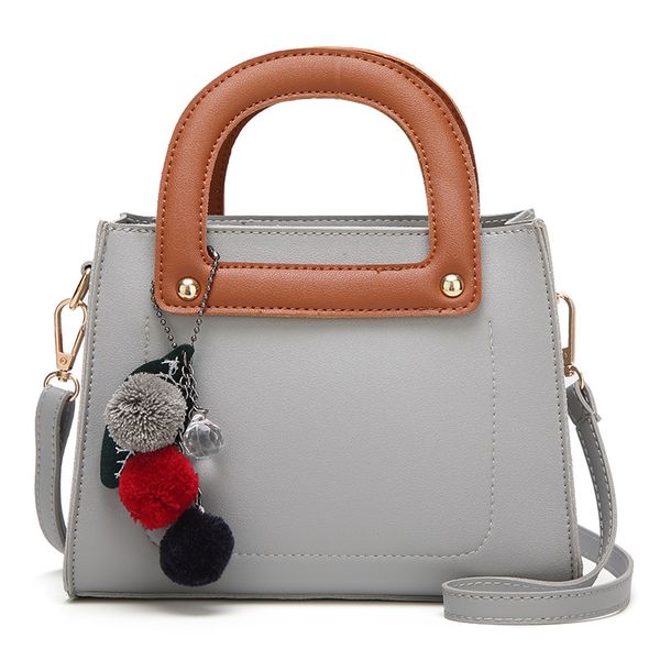 

2018 new trend simple small square bag exquisite hanging casual handbag fashion solid color one shoulder messenger handbags