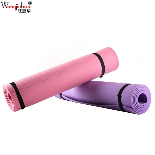 

yoga mats 6mm thick eva comfort foam mat for exercise, yoga, and pilates