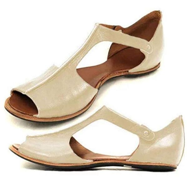 

summer women leather shoes comfy platform flats sole ladies casual soft slides buckle women sandals 2020 new fashion style shoes t18, Black