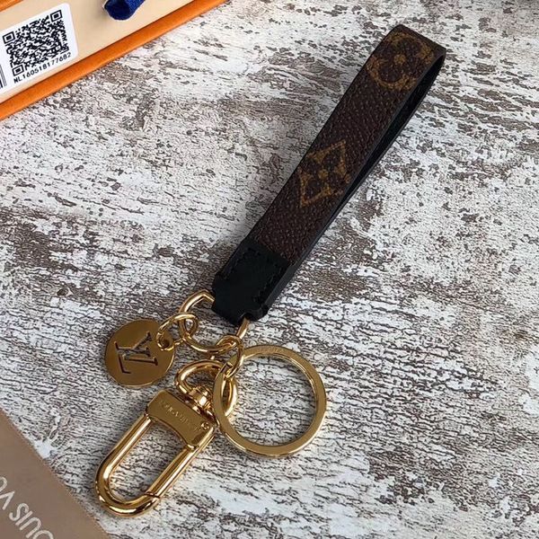 

high qualtiy luxury keychain & key chain key ring brand key chain porte clef gift men women car bag keychains with box rt77, Silver