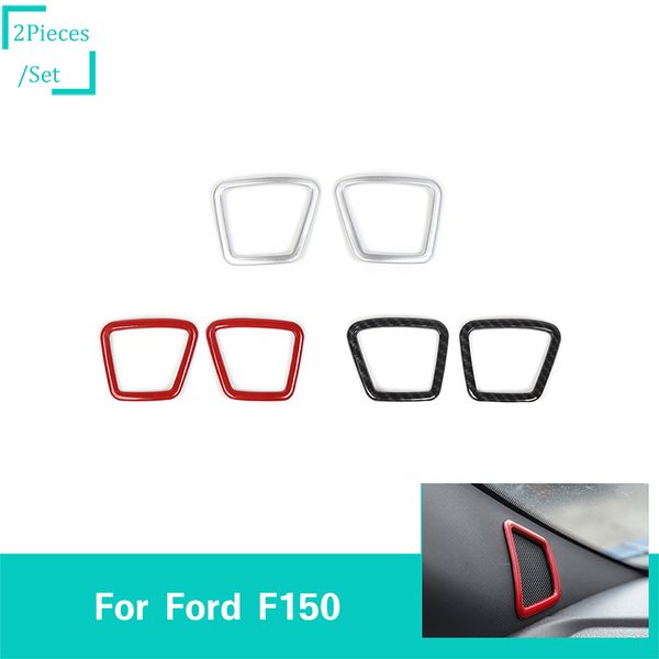 

ABS автомобиль колонка динамик украшения кольцо 2 шт. подходит для Ford F150 2015 + авто ак