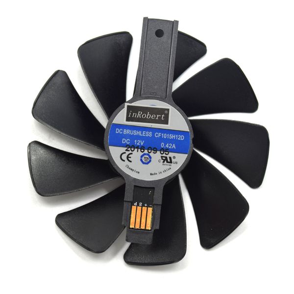 

95mm cf1015h12d gear led cooler замена вентилятора для sapphire nitro rx580 rx570 rx480 rx470 4n001-02-20g вентиляторы видеокарты