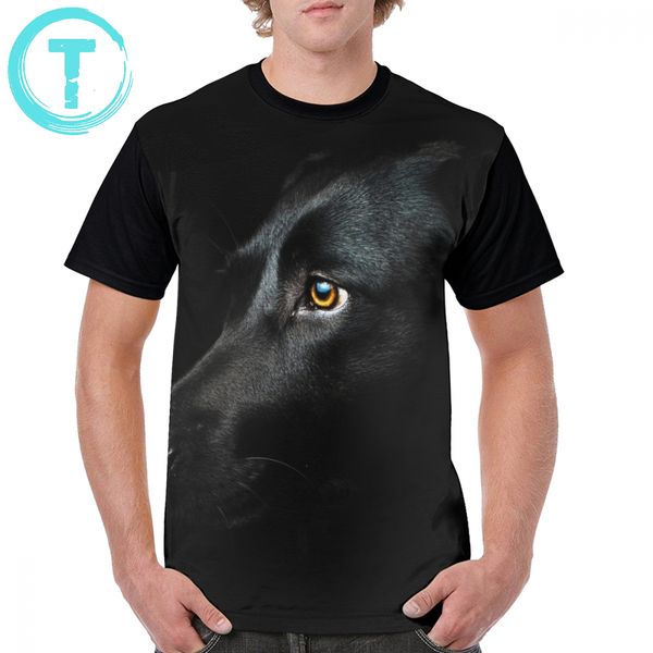 

labrador t shirt black labrador t-shirt classic graphic graphic tee shirt fun men big 100 percent polyester short-sleeve tshirt, White;black