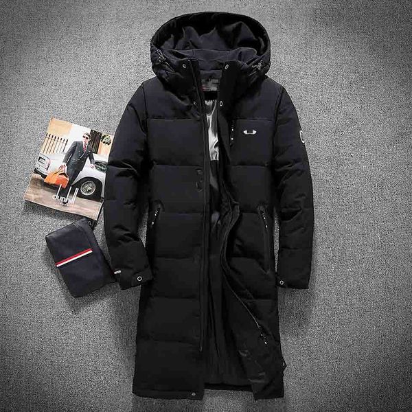 

under mens armour designer down jacket luxury fashion classic logo winter long section letter print thick pure down private order jacket, Black