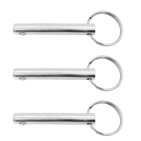 

3pcs 10mm marine bimini quick release pin, 316 stainless steel