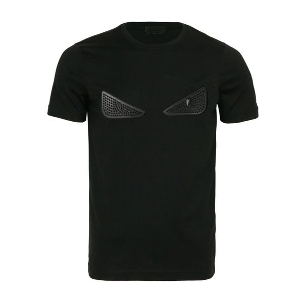 

2020 spring summer brand designers cotton t-shirts fashion novelty eyes print t shirt mens clothing brand streetwear hip hop tshirt, Black;brown