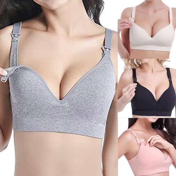 

lace underwear bra women seamless push up solid color back closure adjusted-straps bras 2020 sujetador mujer, Red;black