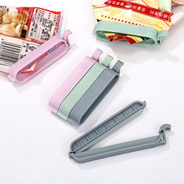 

12Pcs/set Bag Clips Snack Fresh Food Storage Bag Sealer Kitchen Tool accessories Mini Vacuum Sealer Clamp Food Clip